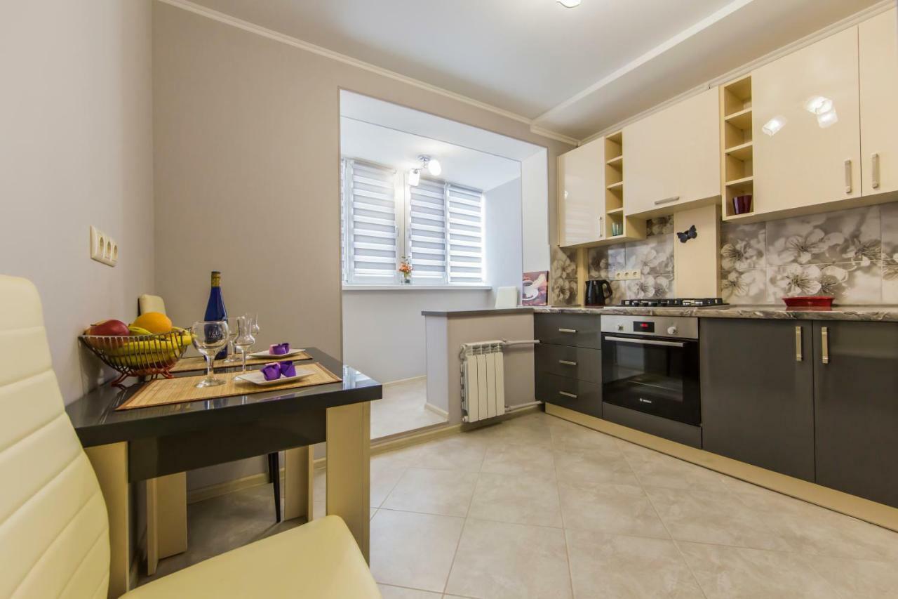 The Best Rest In This Stylish, Cozy Apartament. Lägenhet Kiev Exteriör bild